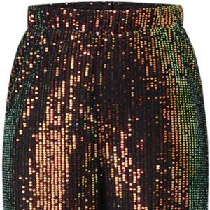 BRAND NEW NEVER WORN Sequined Dress Pants-Brown